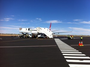 Alice Springs Airport apron